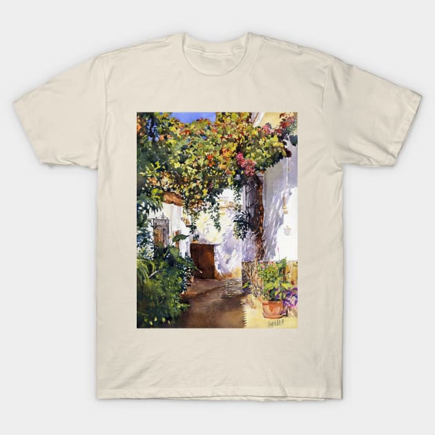 Street in Ohanes T-Shirt by margaretmerry